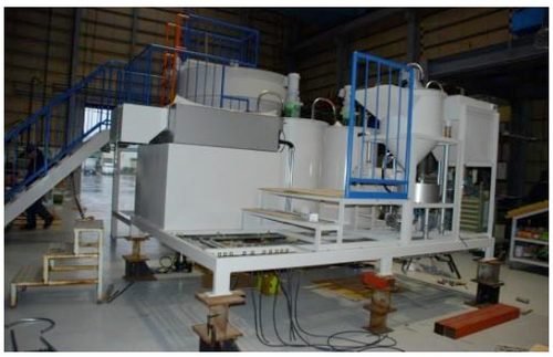 Ảnh hiện trường: Nước thải sơn gốc nước: bánh bùn 23,9% và tới 26–30% khi phơi tự nhiên